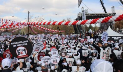 Ankara’da büyük eczacı mitingi: