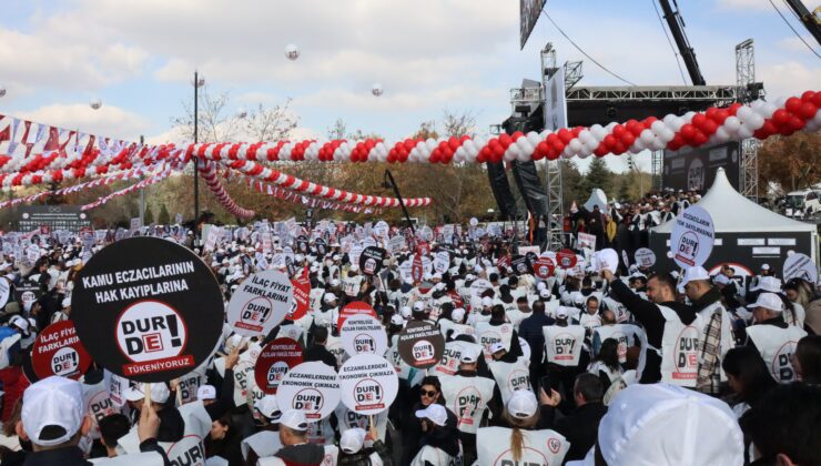 Ankara’da büyük eczacı mitingi: