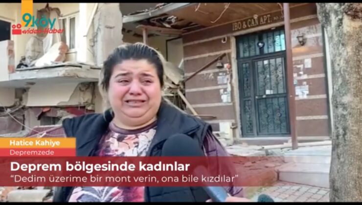 Depremzede kadınlar ihtiyaçlarını karşılamakta zorlanıyor