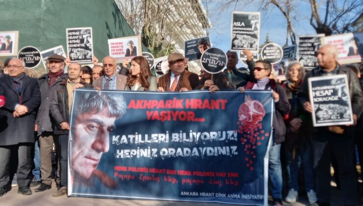 Hrant Dink Ankara’da anıldı