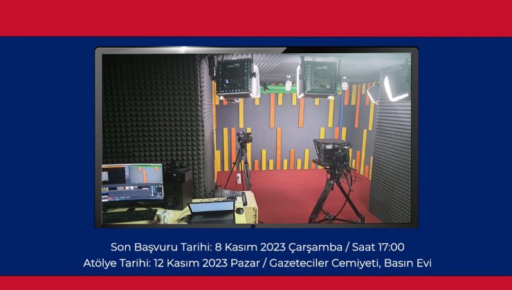 Türkiye’de Gazeteciliğin Güçlendirilmesi Projesi – Yayıncılık Atölyesi başvuruya açıldı