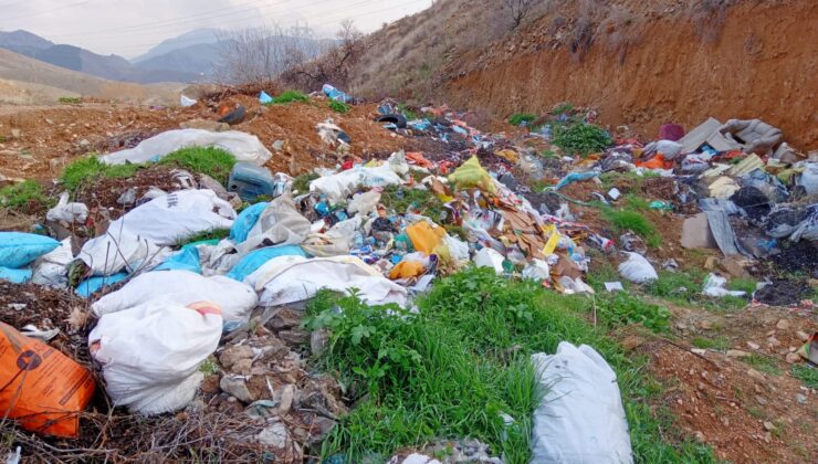 Fırat Nehri belediye eliyle çöplük haline getiriliyor