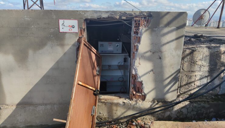 Hırsızlar Diyarbakır’da radyo yayınlarını durduruyor