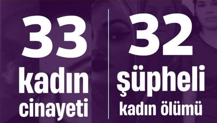 Yılın ilk ayında 33 kadın cinayete kurban gitti