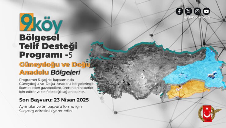 9. Köy Bölgesel Telif Desteği programı başvurulara açıldı