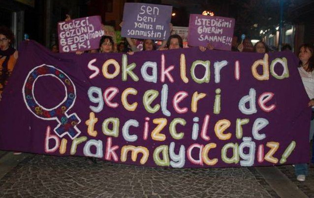 Kadınlar kentleri kullanamıyor
