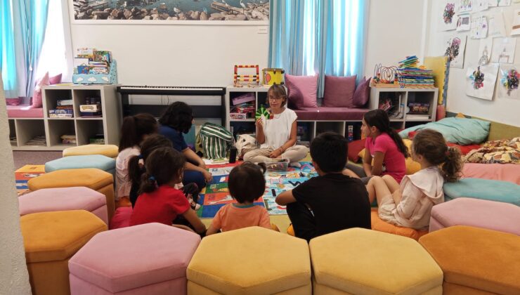 Orhanlı’da çocuklar için kültürel bir alan: Köyün kalbinde yaşayan kütüphane