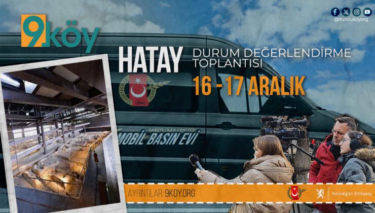 Durum Değerlendirme Toplantısı bu kez Hatay’da