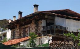 Muğla mimarisinin son örnekleri: Katrancı Evleri