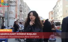 Pazarda kart dönemi başladı