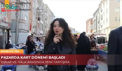 Pazarda kart dönemi başladı