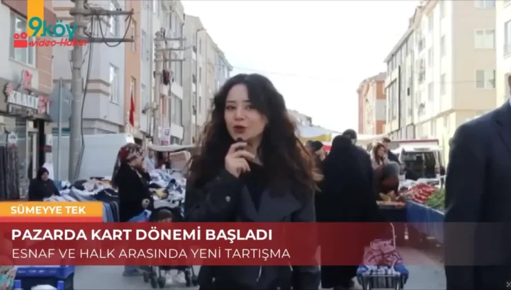Pazarda kart dönemi başladı