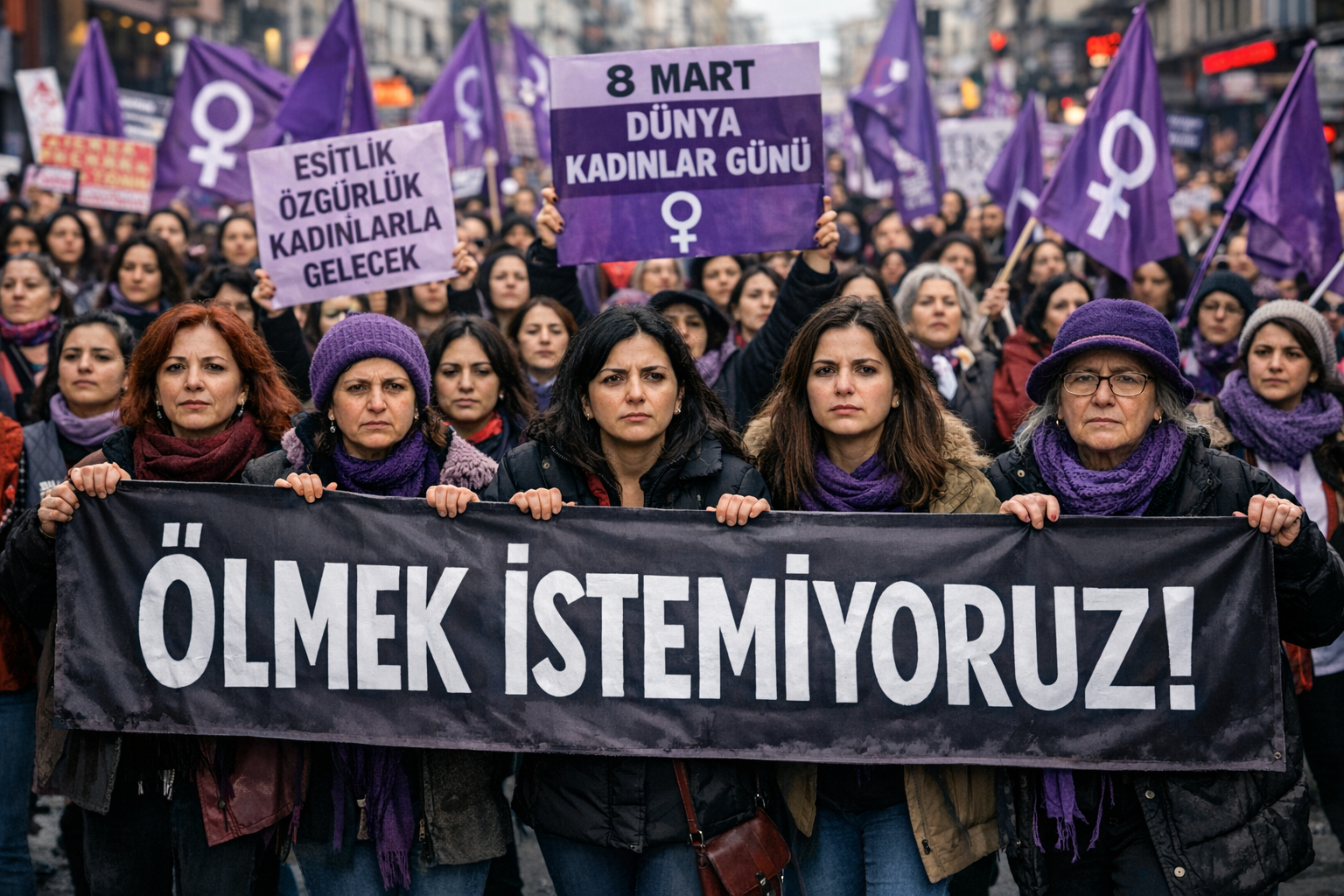 8 Mart’ta değişmeyen tablo: Kadınlar öldürülüyor, eşitsizlik sürüyor