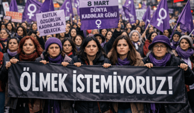 8 Mart’ta değişmeyen tablo: Kadınlar öldürülüyor, eşitsizlik sürüyor