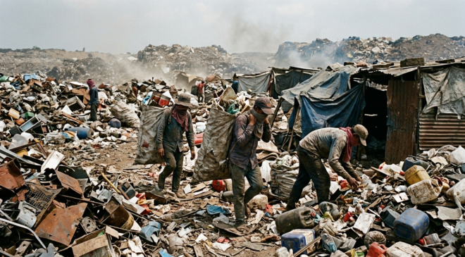 Görünmeyen emeğin bedeli: Endüstriyel atıklar