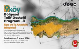 9. Köy Bölgesel Telif Desteği Programı – 8 başvurulara açıldı