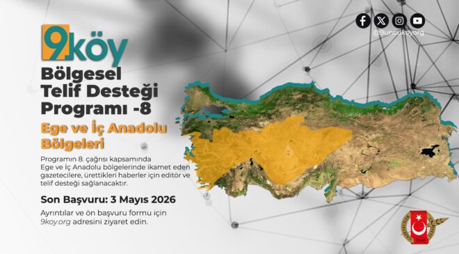 9. Köy Bölgesel Telif Desteği Programı – 8 başvurulara açıldı