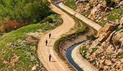 Şamran Kanalı susuz: 2 bin 800 yıllık yapıda tahribat artıyor