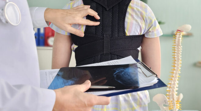 Omuz eşitsizliği ve sırt çıkıntısına dikkat: Skolyoz sessiz ilerliyor