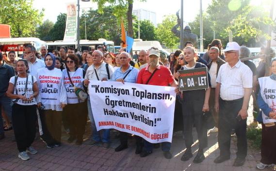 Öğretmenlerin hak mücadelesi ikinci haftasında