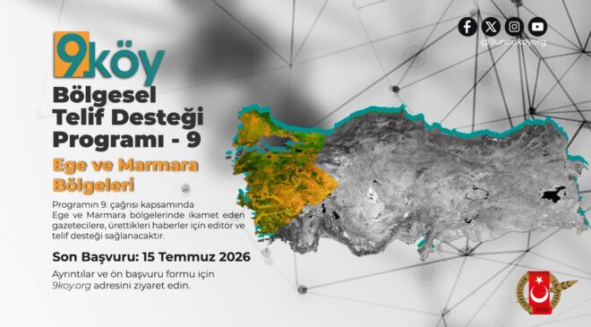 9. Köy Bölgesel Telif Desteği Programı – 9 başvurulara açıldı