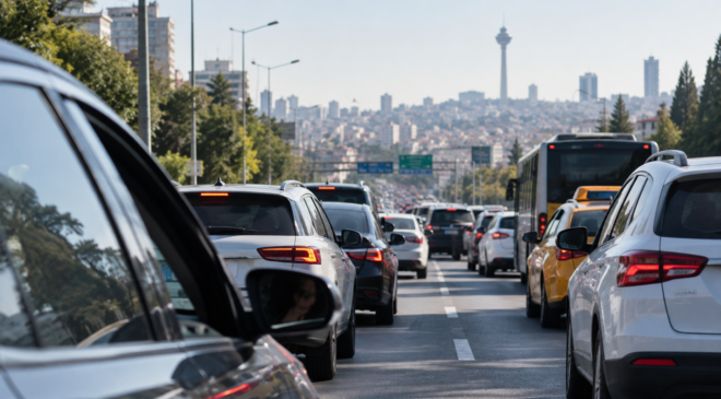 Başkent trafiğini ancak büyük bir ulaşım planı rahatlatır